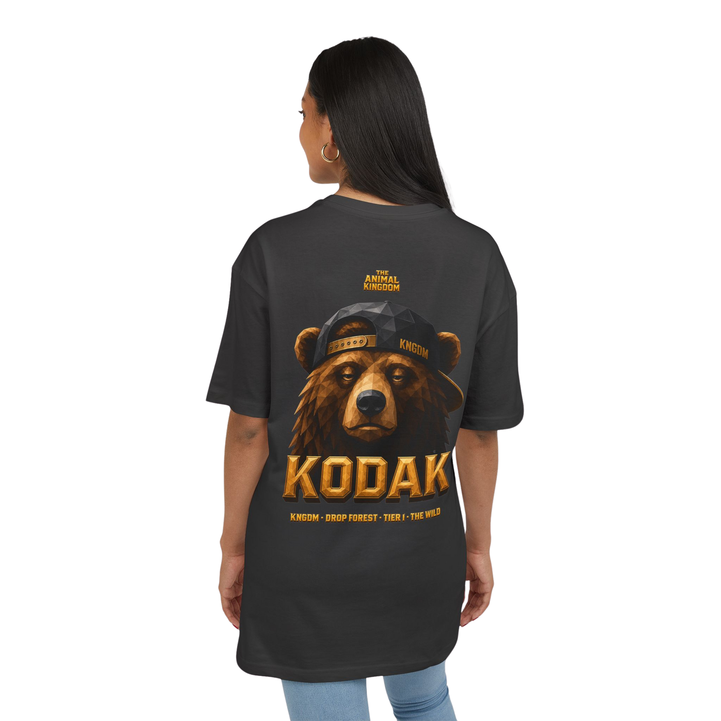 Kodak Oversized Tee — Drop Forest · KNGDM Tier 1