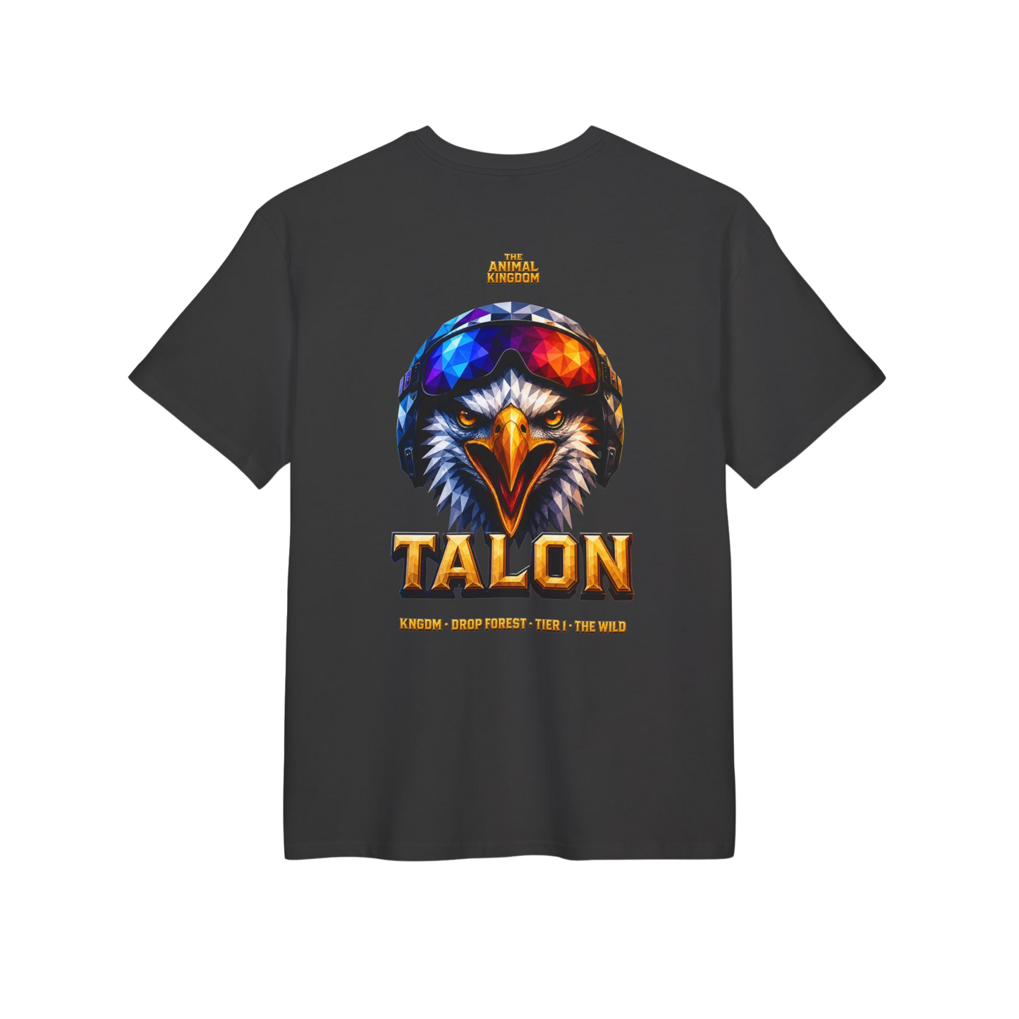 Talon Oversized Tee — Drop Forest · KNGDM Tier 1
