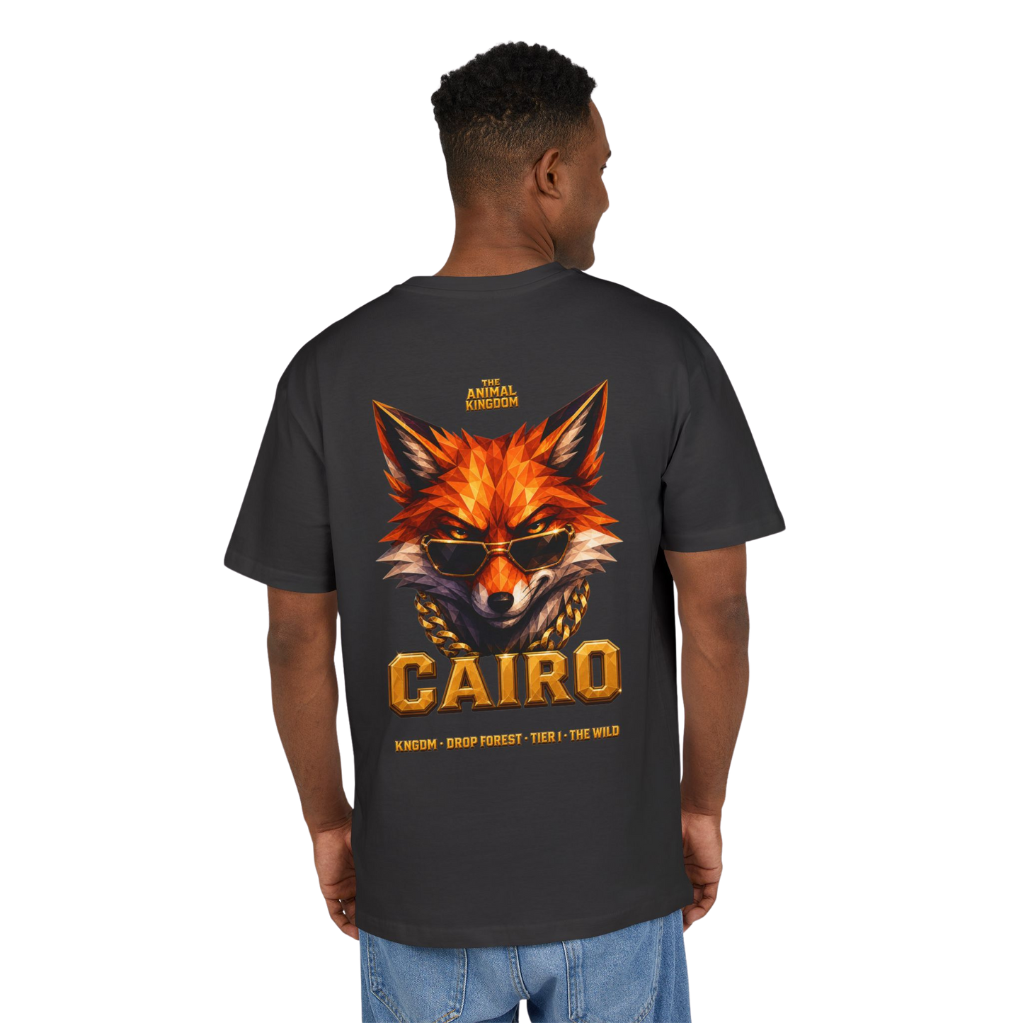 Cairo Oversized Tee — Drop Forest · KNGDM Tier 1