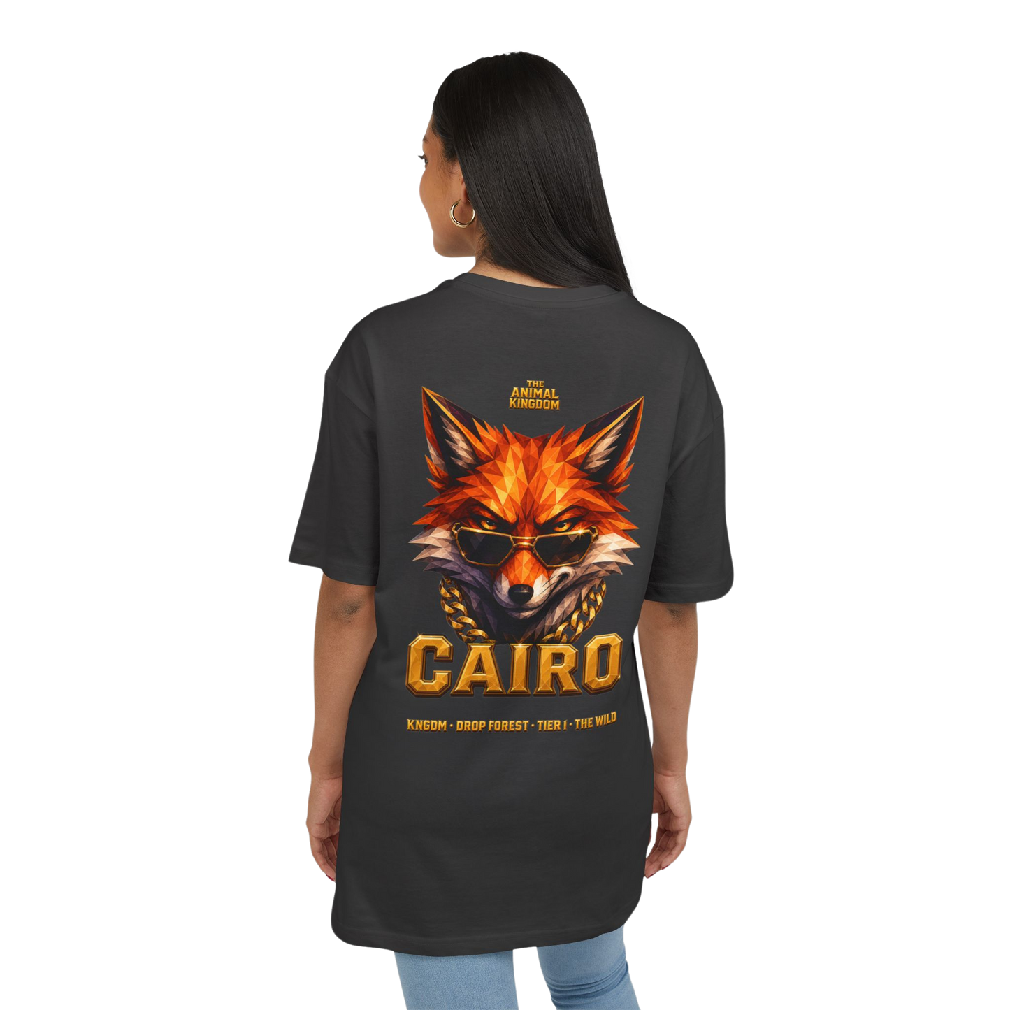 Cairo Oversized Tee — Drop Forest · KNGDM Tier 1