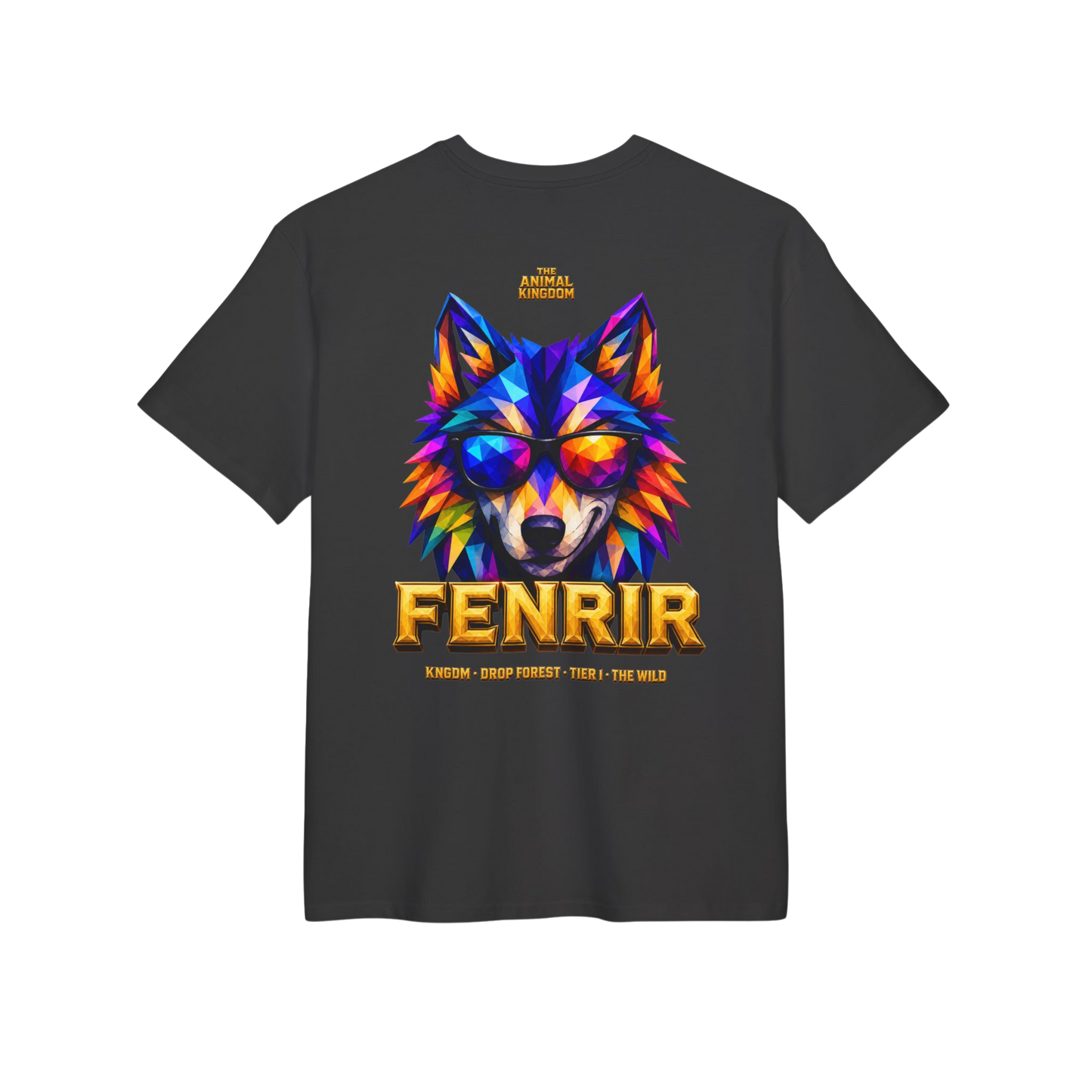 Fenrir Oversized Tee — Drop Forest · KNGDM Tier 1